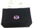 Union Jack Logo Tote Black - Chicago English Bulldog Rescue - eBully Boutique
 - 1