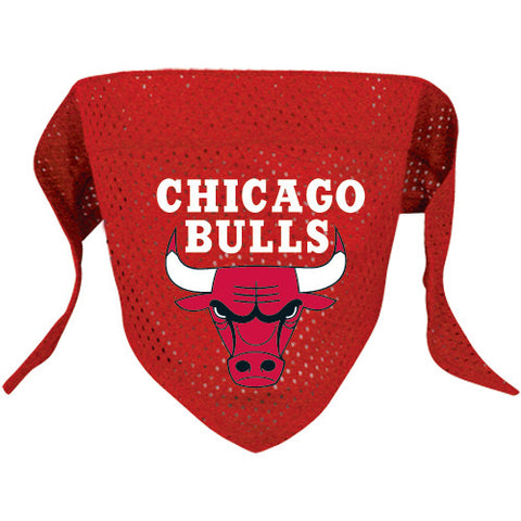 Chicago Bulls Pet Bandanna Size XL