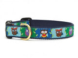 Up Country Owl Dog Collar - Chicago English Bulldog Rescue - eBully Boutique
